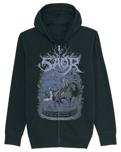 SAOR | "Farewell" | Black Premium Hooded Zipper | Men / Women [Unisex]