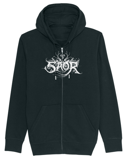SAOR | "Forgotten Paths" | Black Premium Hooded Zipper | Men / Women [Unisex]
