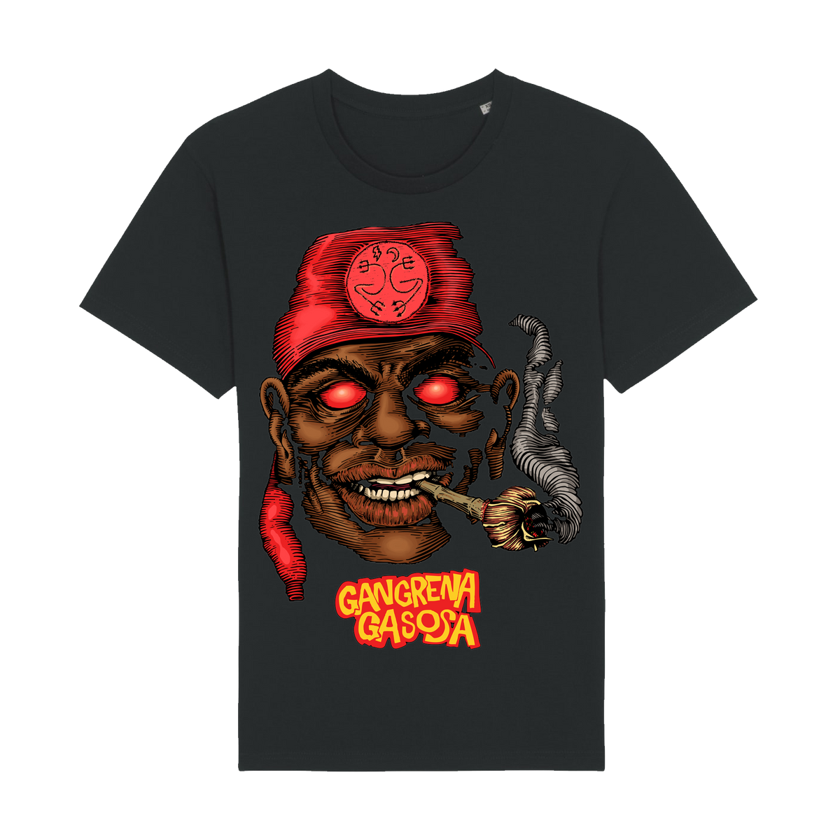 GANGRENA GASOSA | "O SACI" | Black Premium T-Shirt | Men