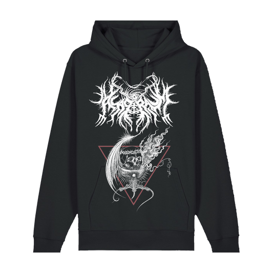 ASAGRAUM | "Triangle" | Black Premium Hoodie | Men / Women [Unisex]