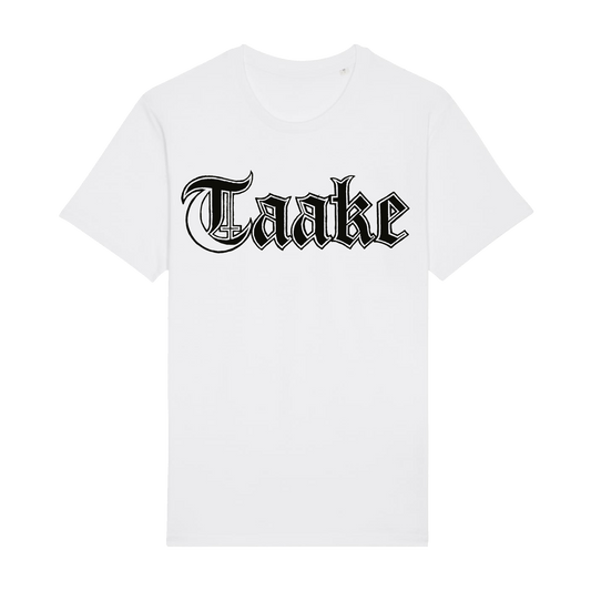 TAAKE | "Svart Logo" | White Premium T-Shirt | Men