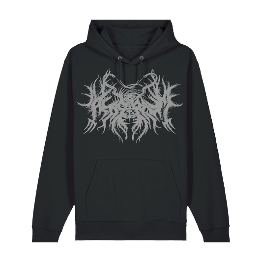 ASAGRAUM | "Snakes & Skull" | Black Premium Hoodie | Men / Women [Unisex]