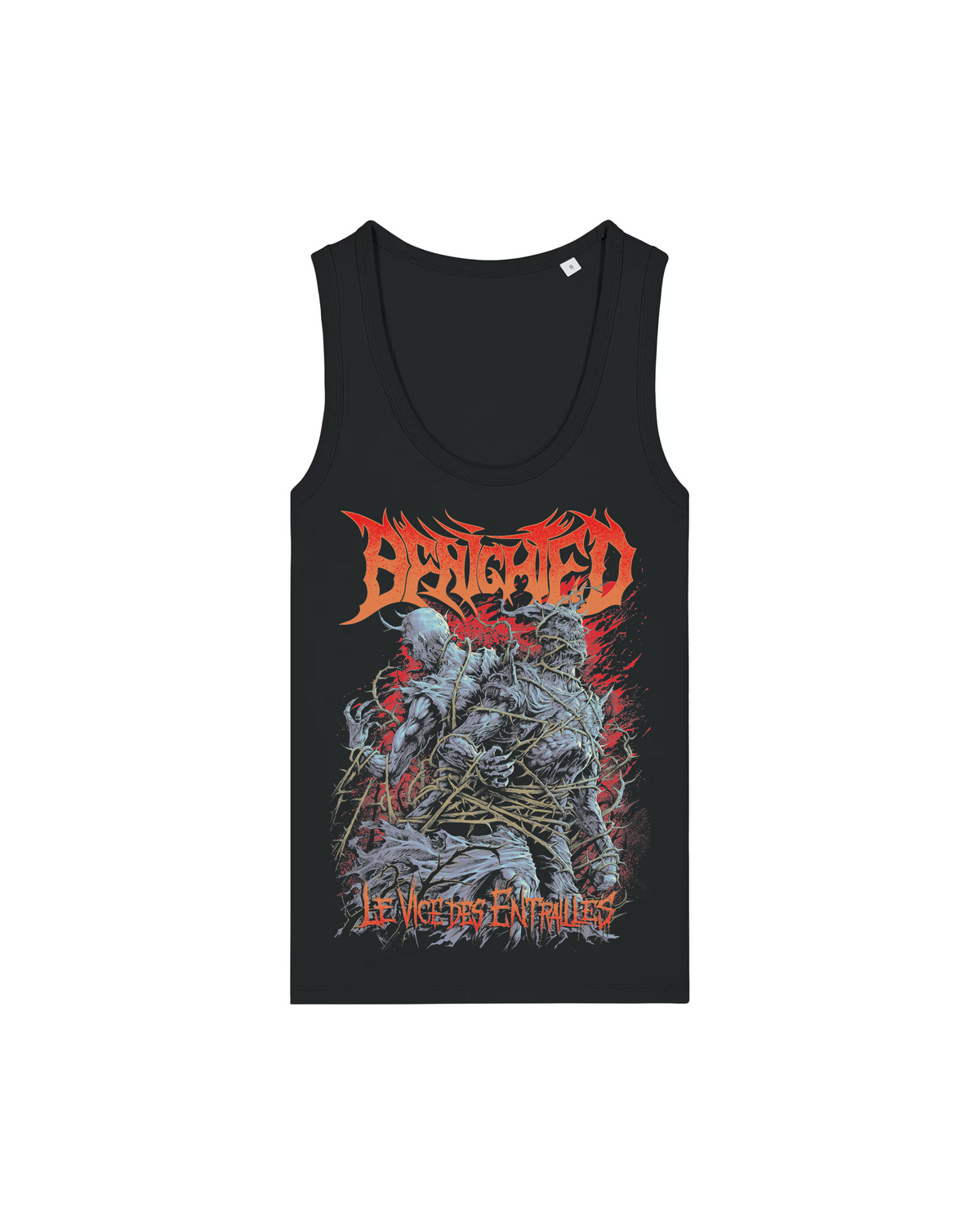 BENIGHTED | "Le Vice Des Entrailles" | Black Premium Tanktop | Women / Ladies