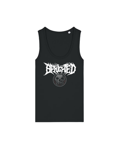BENIGHTED | "Spread The Sickness" | Black Premium Tanktop | Women / Ladies