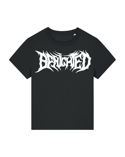 BENIGHTED | "Logo" | Black Premium T-Shirt | Women / Ladies