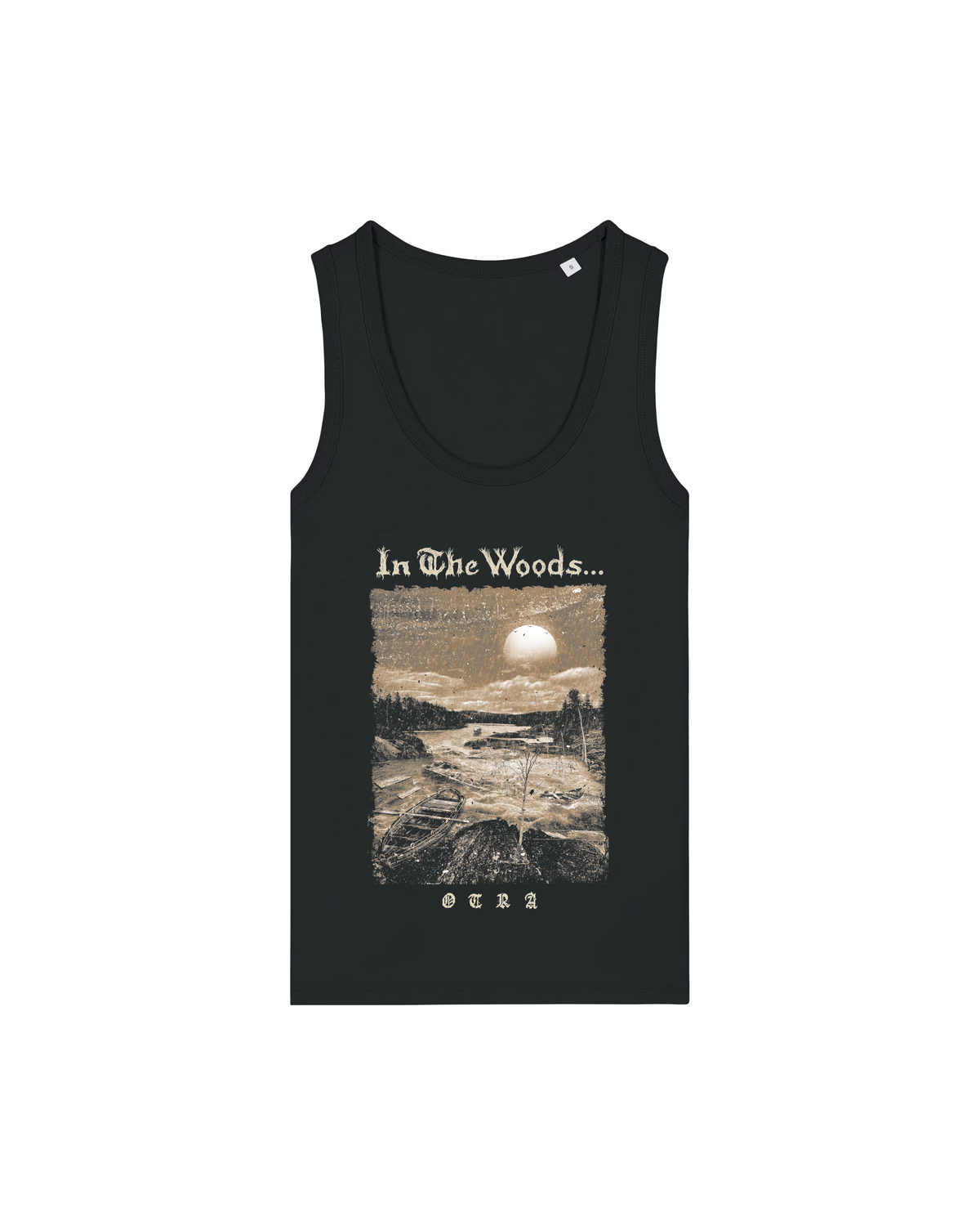 IN THE WOODS... | "Otra" | Black Premium Tanktop | Women / Ladies