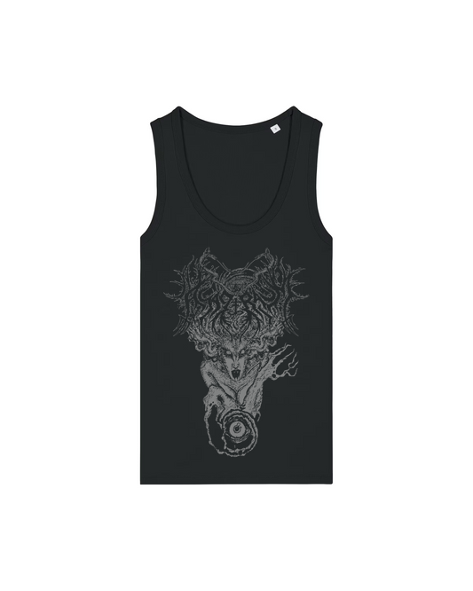 ASAGRAUM | "Potestas Magicum Diaboli" | Black Premium Tanktop | Women / Ladies