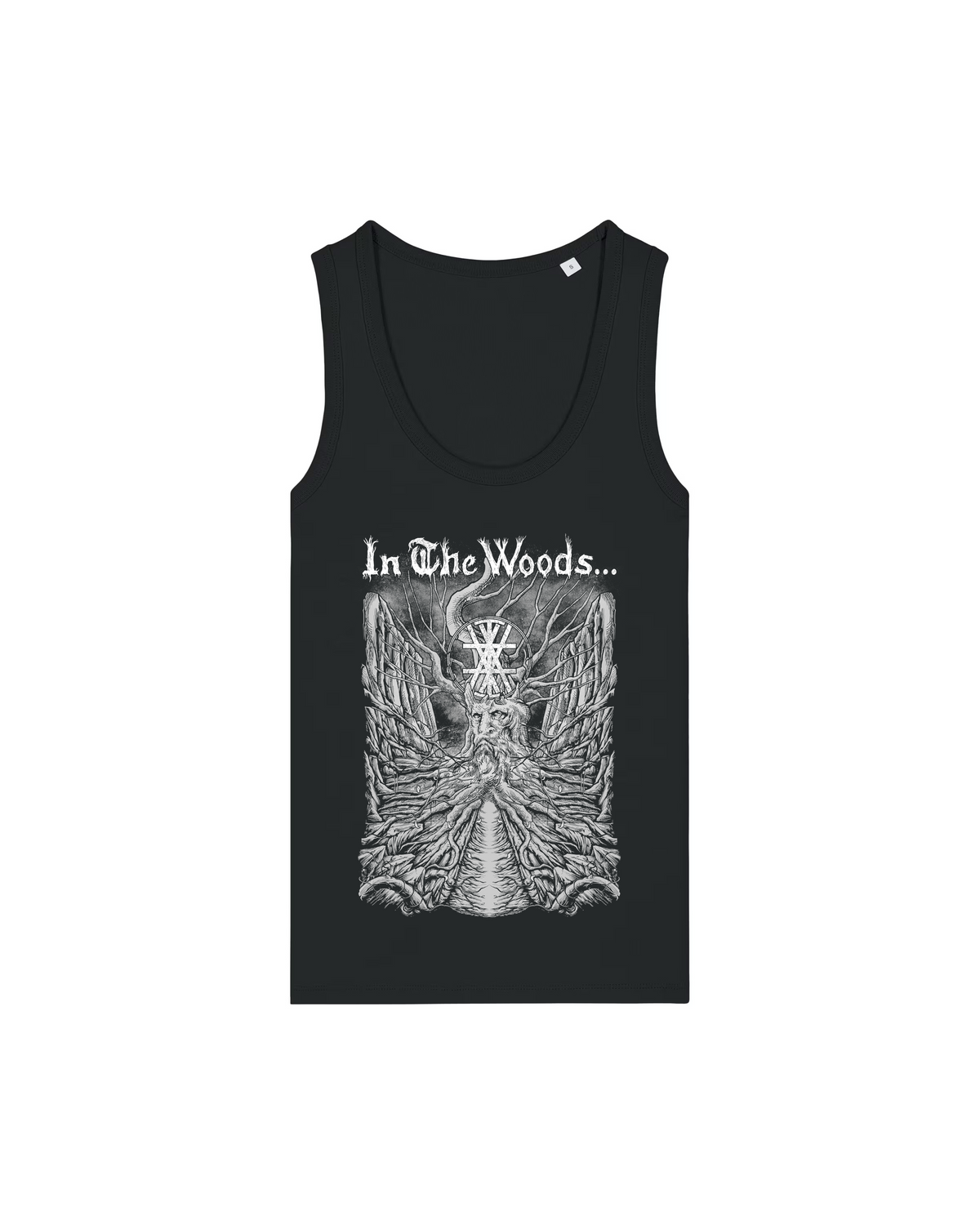 IN THE WOODS... | "Skogstur" | Black Premium Tanktop | Women / Ladies