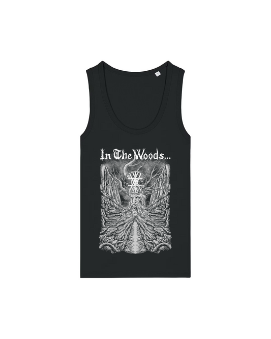 IN THE WOODS... | "Skogstur" | Black Premium Tanktop | Women / Ladies