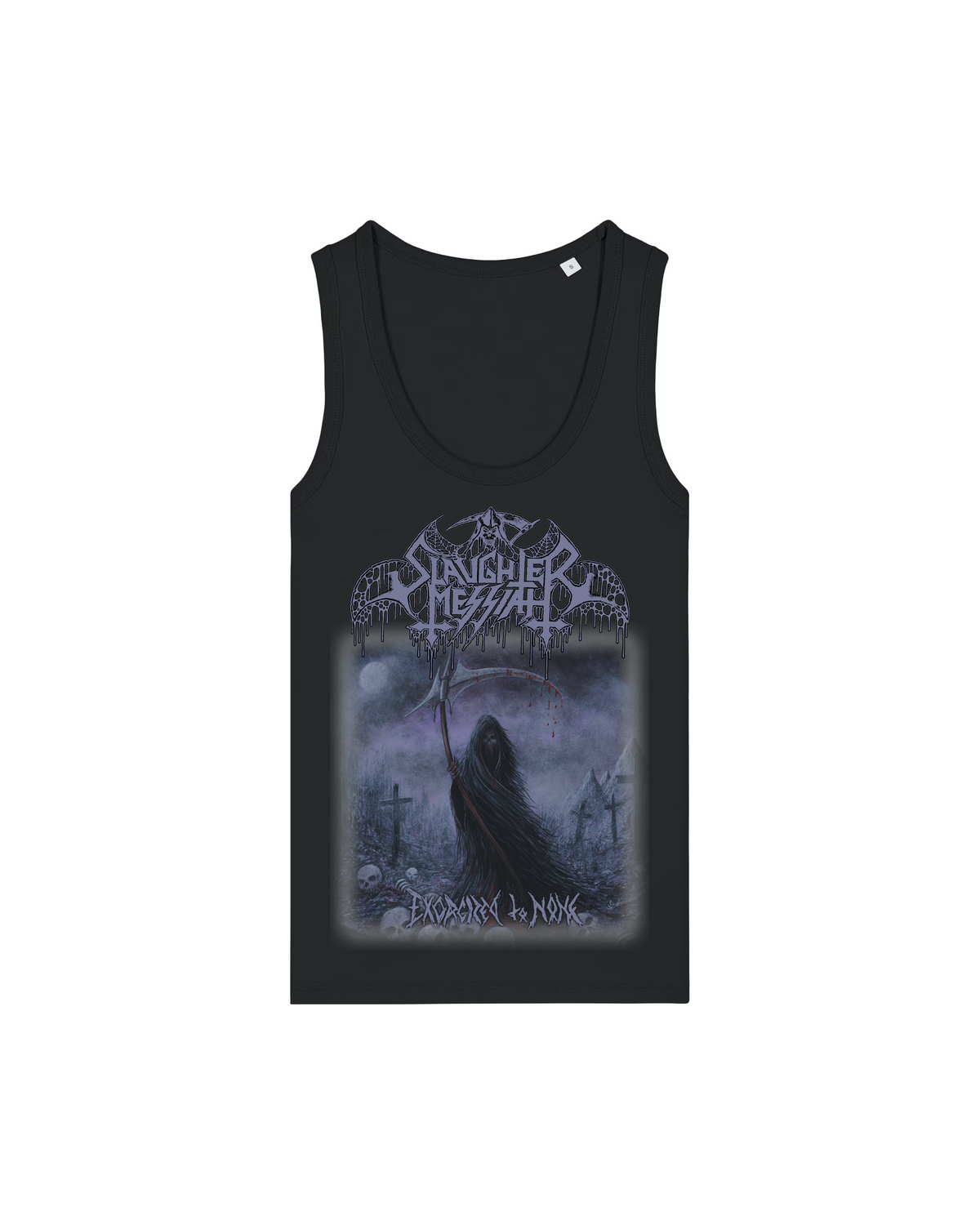 SLAUGHTER MESSIAH | "Exorcized To None" | Black Premium Tanktop | Women / Ladies