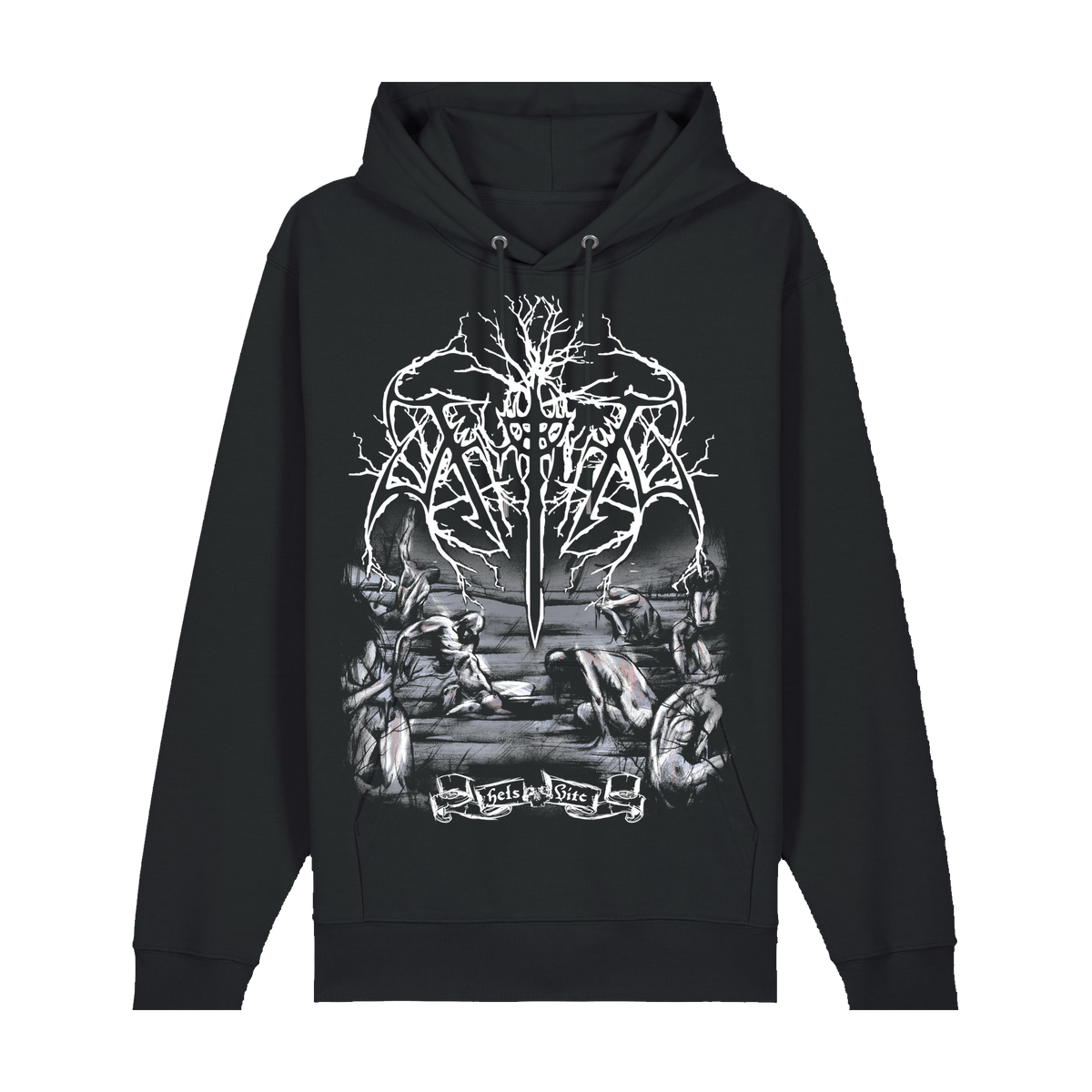 THYRFING | "Hels Vite" | Black Premium Hoodie | Men / Women [Unisex]