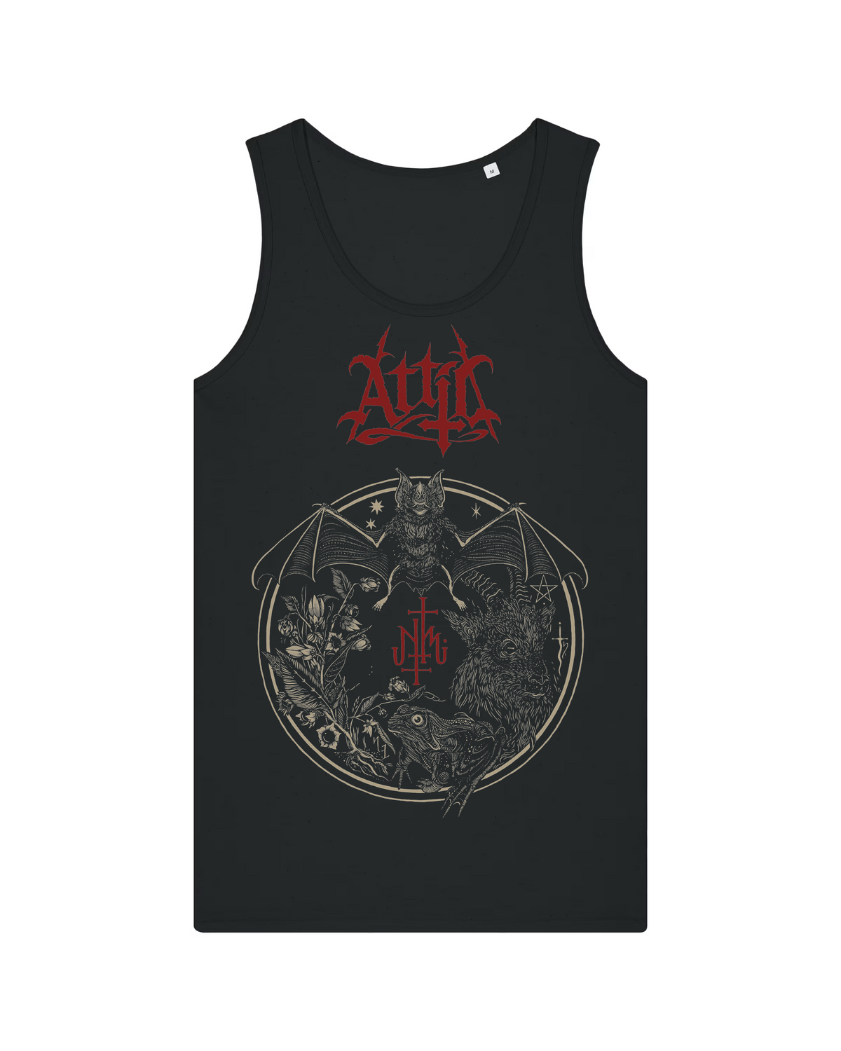 ATTIC | "Witchcraft" | Black Premium Tanktop | Men