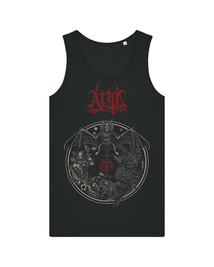ATTIC | "Witchcraft" | Black Premium Tanktop | Men