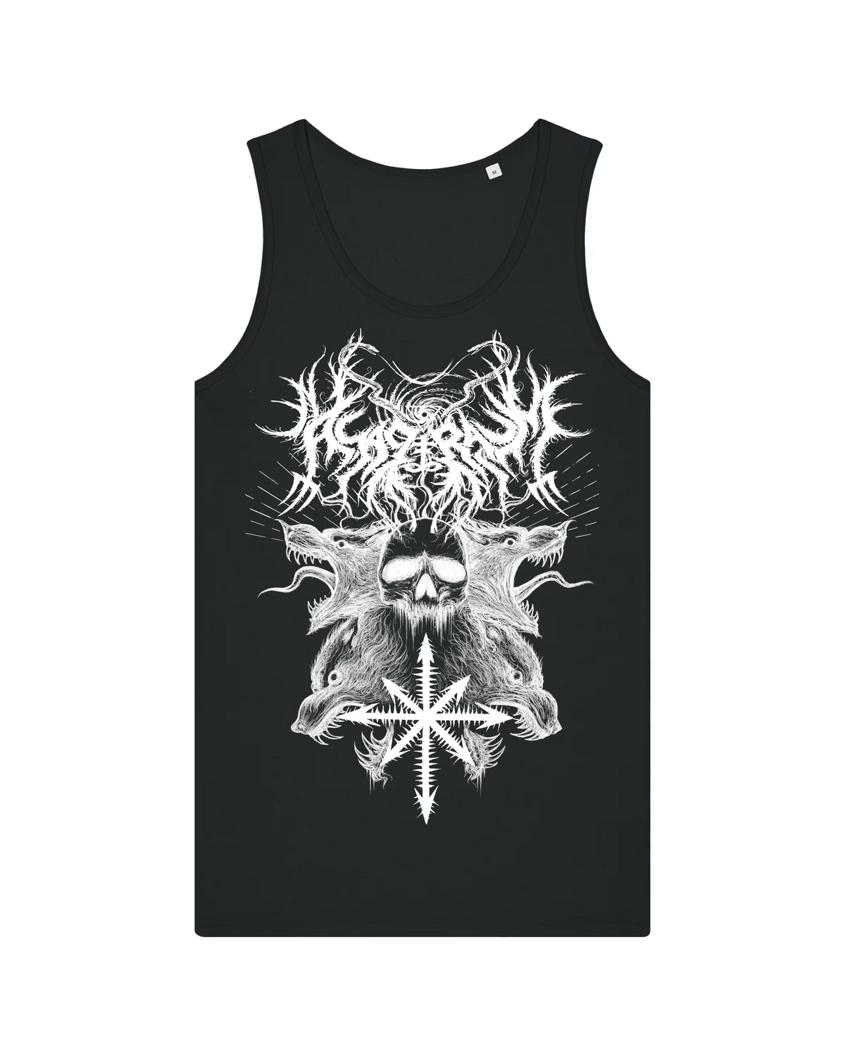 ASAGRAUM | "Wolves" | Black Premium Tanktop | Men