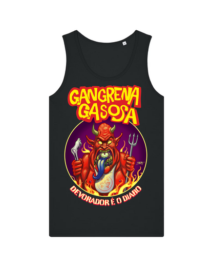 GANGRENA GASOSA | "DEVORADOR" | Black Premium Tanktop | Men