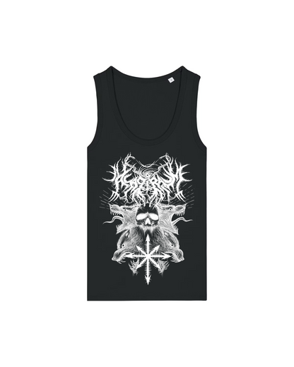 ASAGRAUM | "Wolves" | Black Premium Tanktop | Women / Ladies