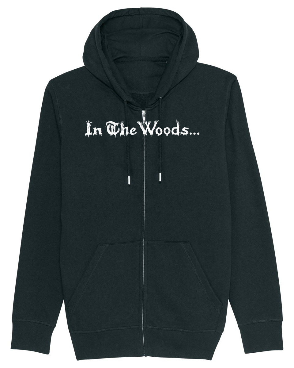IN THE WOODS... | "Odins Nightmare" | Black Premium Hooded Zipper | Men / Women [Unisex]