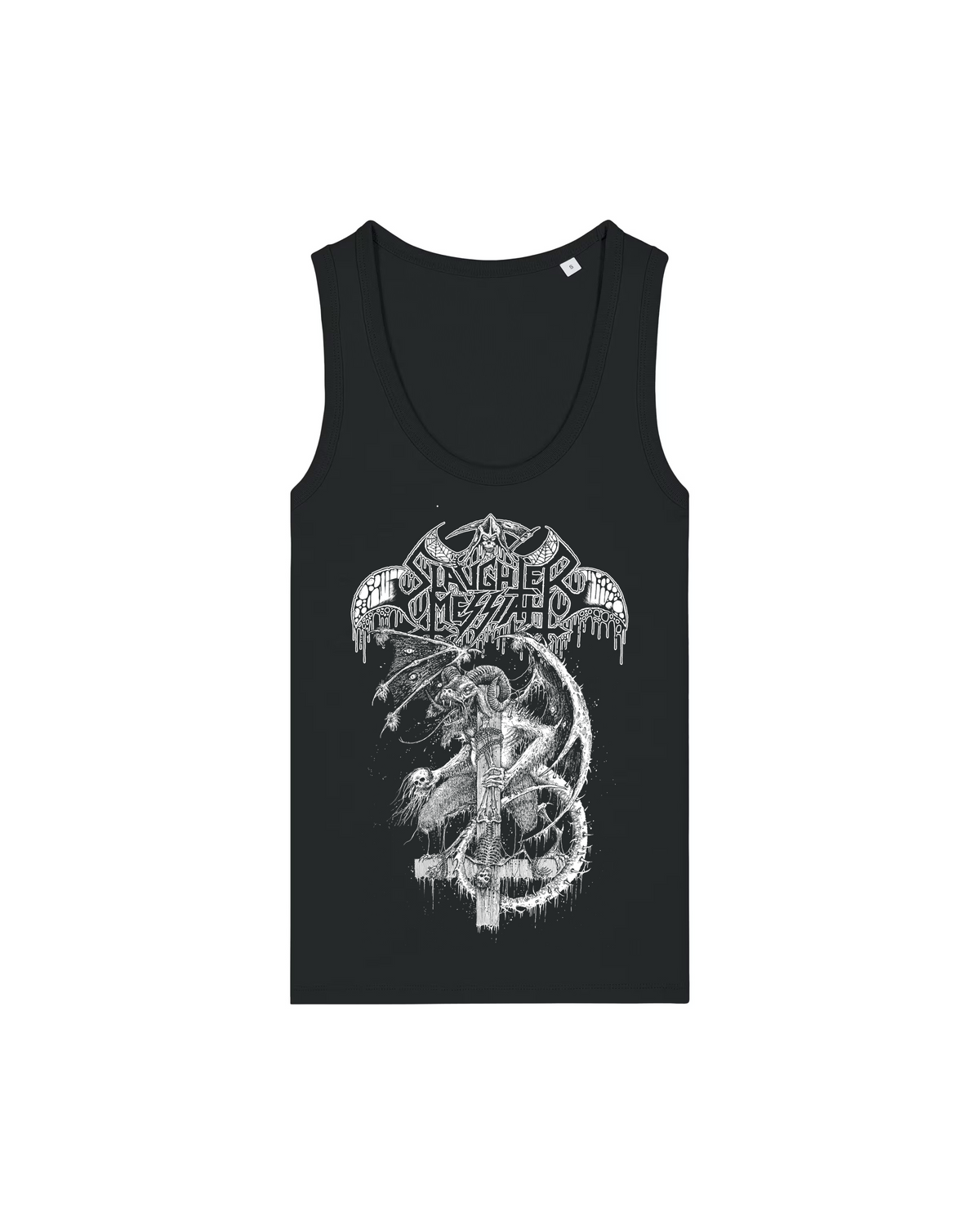 SLAUGHTER MESSIAH | "Putrid Invocation" | Black Premium Tanktop | Women / Ladies
