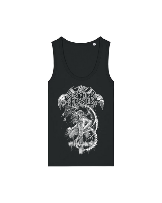 SLAUGHTER MESSIAH | "Putrid Invocation" | Black Premium Tanktop | Women / Ladies