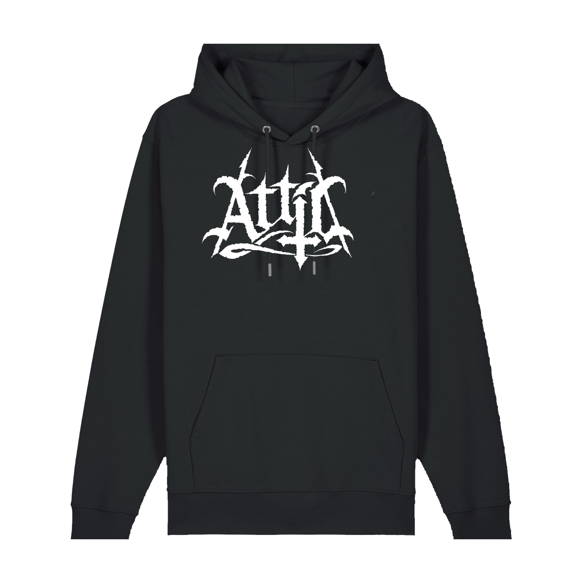 ATTIC | "Logo" | Black Premium Hoodie | Men / Women [Unisex]