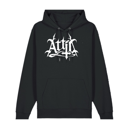 ATTIC | "Logo" | Black Premium Hoodie | Men / Women [Unisex]