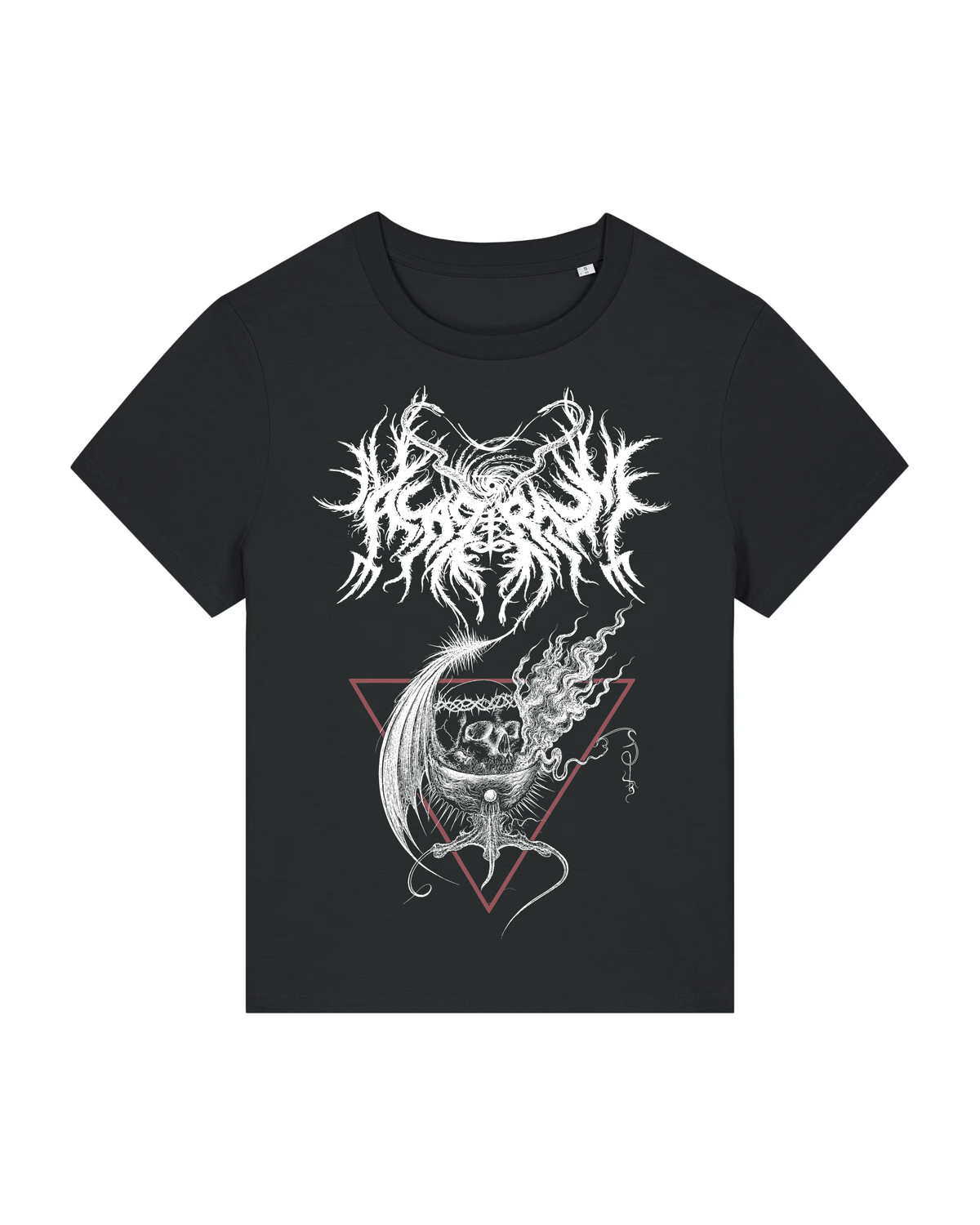 ASAGRAUM | "Triangle" | Black Premium T-Shirt | Women / Ladies