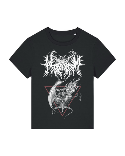 ASAGRAUM | "Triangle" | Black Premium T-Shirt | Women / Ladies