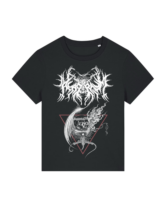 ASAGRAUM | "Triangle" | Black Premium T-Shirt | Women / Ladies