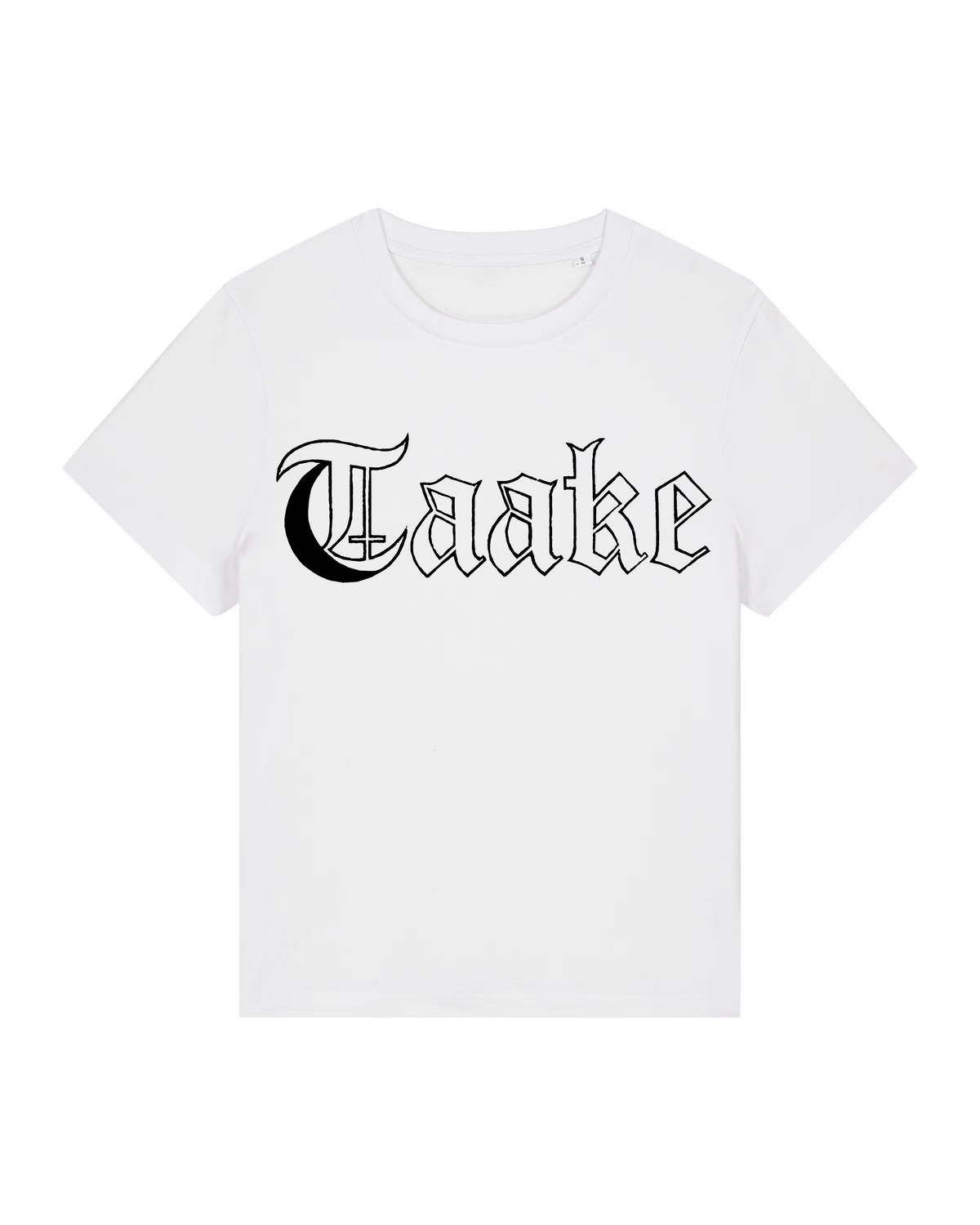 TAAKE | "Svart Logo" | White Premium T-Shirt | Women / Ladies
