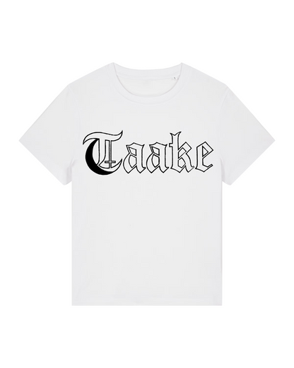 TAAKE | "Svart Logo" | White Premium T-Shirt | Women / Ladies