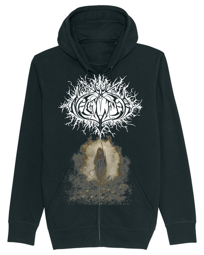 NAGLFAR | "Harvest" | Black Premium Hooded Zipper | Men / Women [Unisex]