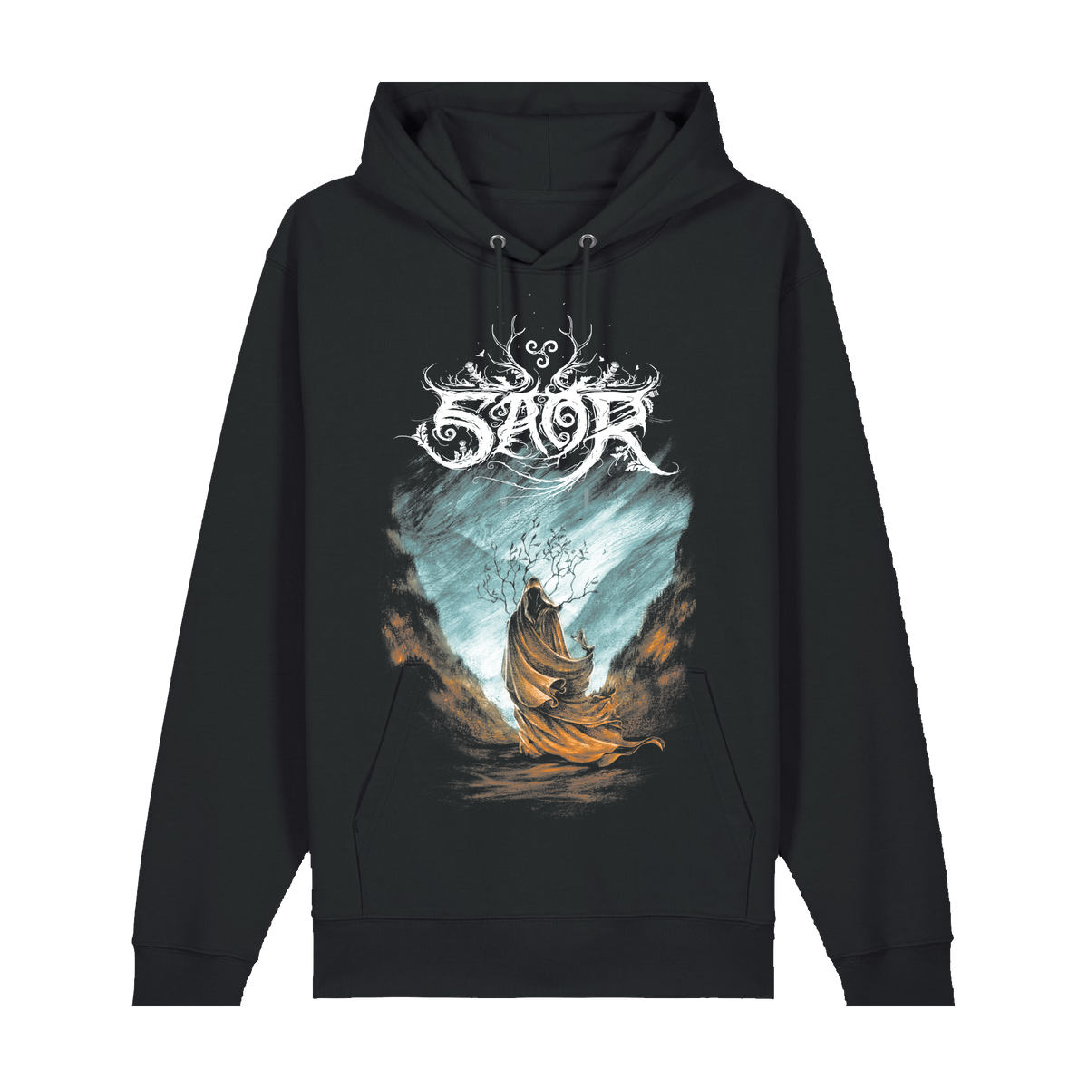 SAOR | "Ghillie Dhu" | Black Premium Hoodie | Men / Women [Unisex]
