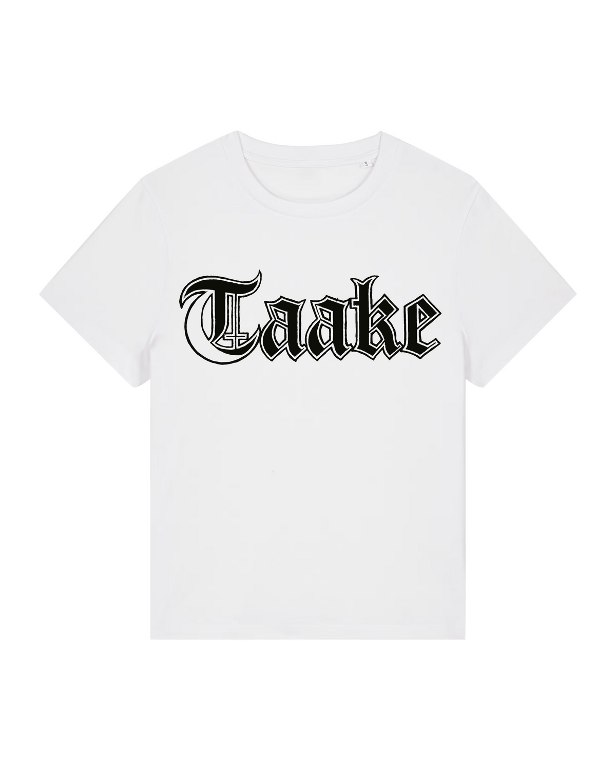TAAKE | "Svart Logo" | White Premium T-Shirt | Women / Ladies