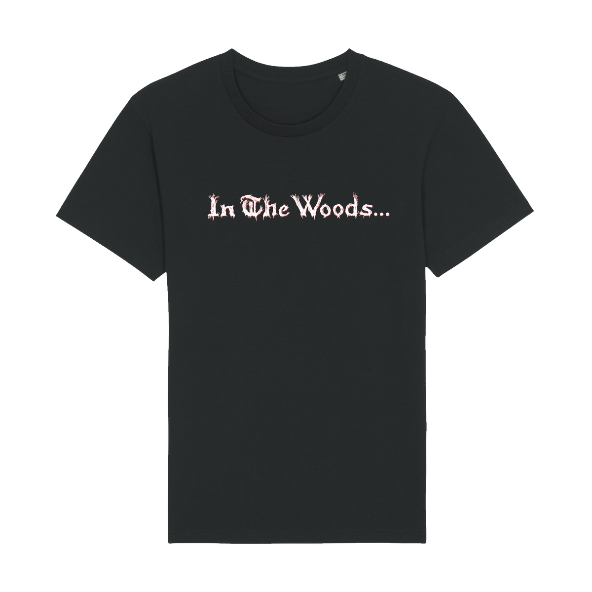 IN THE WOODS... | "Svart.Hvit.Rød." | Black Premium T-Shirt | Men