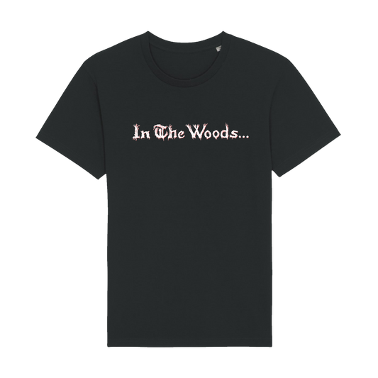 IN THE WOODS... | "Svart.Hvit.Rød." | Black Premium T-Shirt | Men