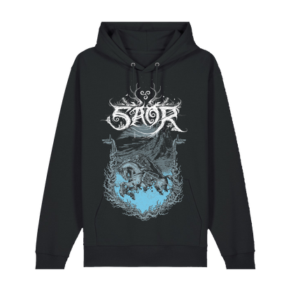 SAOR | "Call Of The Carnyx" | Black Premium Hoodie | Men / Women [Unisex]