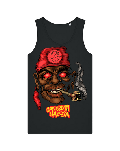 GANGRENA GASOSA | "O SACI" | Black Premium Tanktop | Men