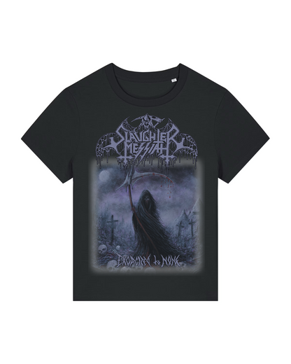 SLAUGHTER MESSIAH | "Exorcized To None" | Black Premium T-Shirt | Women / Ladies