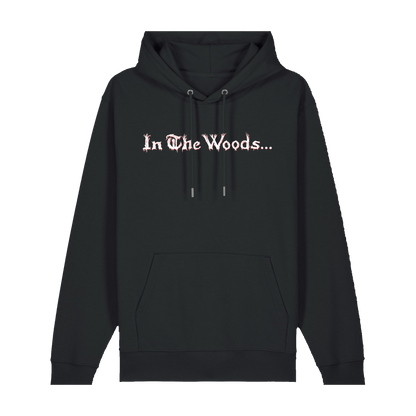 IN THE WOODS... | "Svart.Hvit.Rød." | Black Premium Hoodie | Men / Women [Unisex]