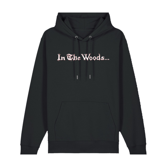 IN THE WOODS... | "Svart.Hvit.Rød." | Black Premium Hoodie | Men / Women [Unisex]