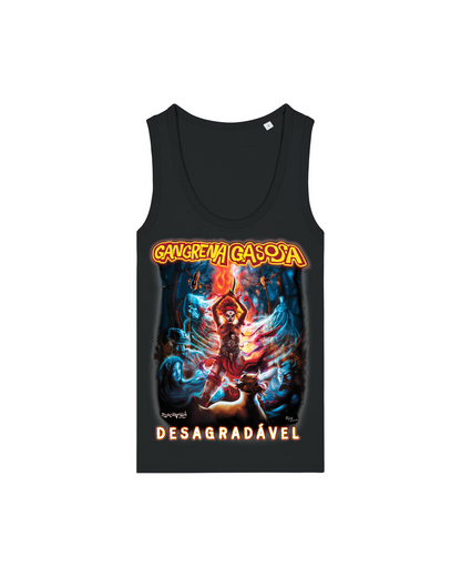GANGRENA GASOSA | "DESAGRADÁVEL" | Black Premium Tanktop | Women / Ladies