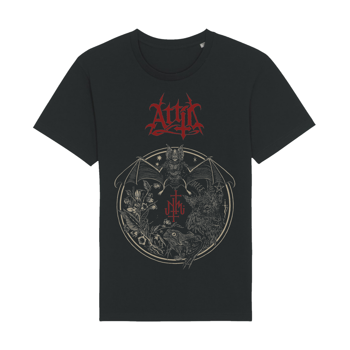 ATTIC | "Witchcraft" | Black Premium T-Shirt | Men