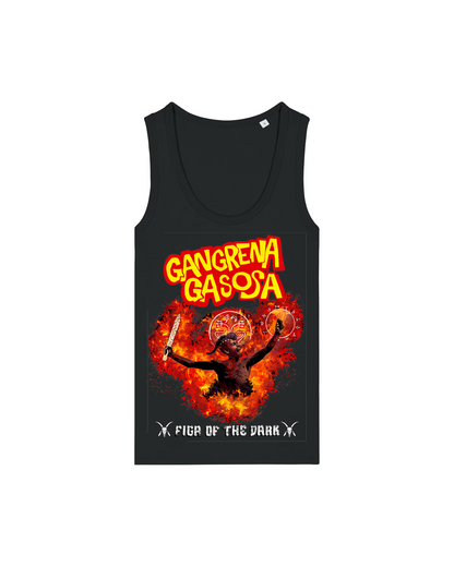 GANGRENA GASOSA | "FIGA OF THE DARK" | Black Premium Tanktop | Women / Ladies