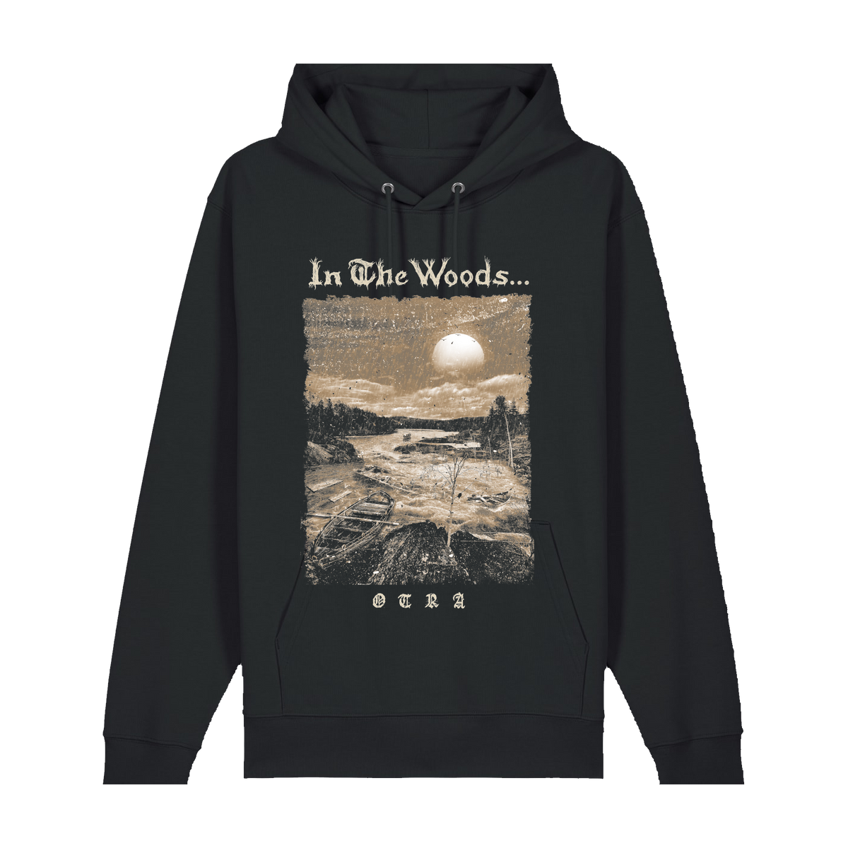 IN THE WOODS... | "Otra" | Black Premium Hoodie | Men / Women [Unisex]