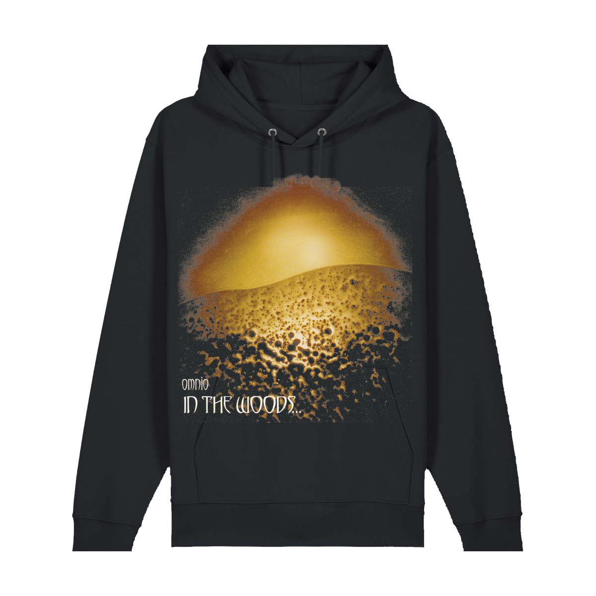 IN THE WOODS... | "Omnio" | Black Premium Hoodie | Men / Women [Unisex]