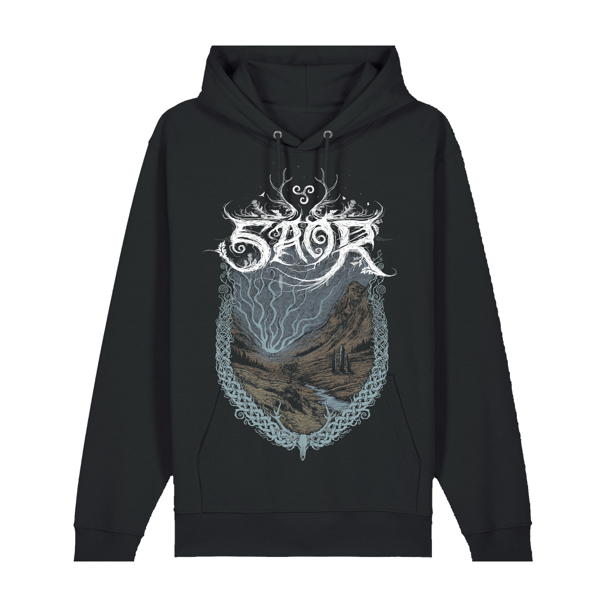 SAOR | "10 Years Anniversary" | Black Premium Hoodie | Men / Women [Unisex]