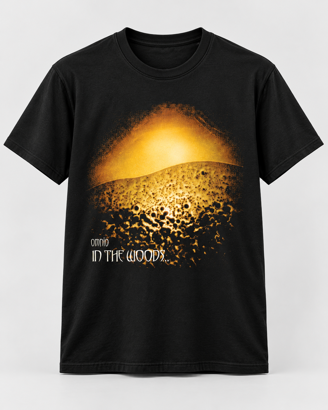 IN THE WOODS... | "Omnio" | Black Premium T-Shirt | Men